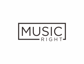 Music Right logo design by Editor