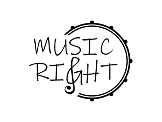 Music Right logo design by SmartTaste