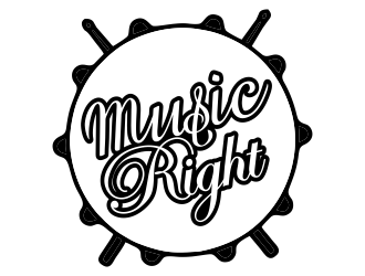 Music Right logo design by MCXL
