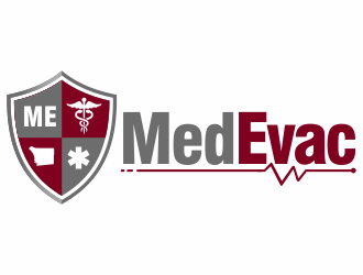 MedEvac logo design by agus