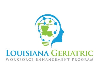 Louisiana Geriatric Workforce Enhancement Program (LA-GWEP) logo design by J0s3Ph