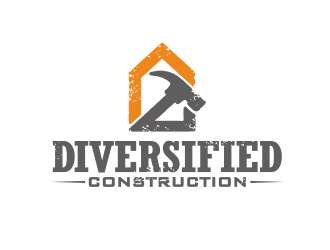 Diversified Construction  logo design by YONK
