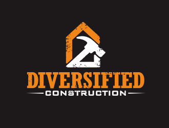 Diversified Construction  logo design by YONK