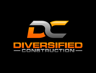 Diversified Construction  logo design by done