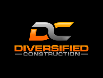 Diversified Construction  logo design by done
