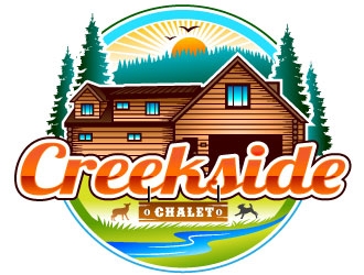 Creekside Chalet logo design by Suvendu