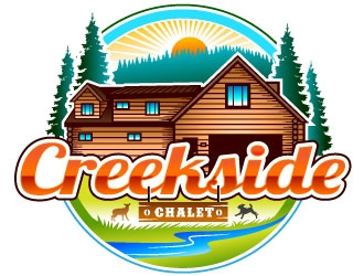 Creekside Chalet logo design by Suvendu