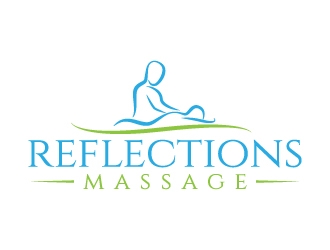 Reflections Massage logo design by jaize