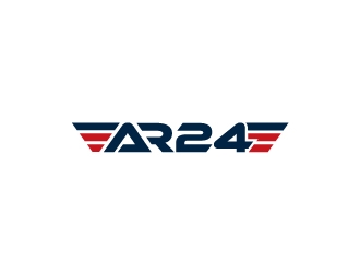 AR24 logo design by fillintheblack