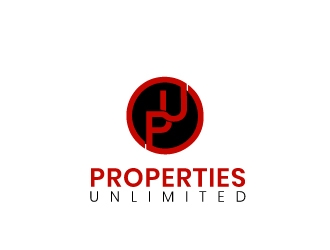 Properties Unlimited LLC logo design by tec343