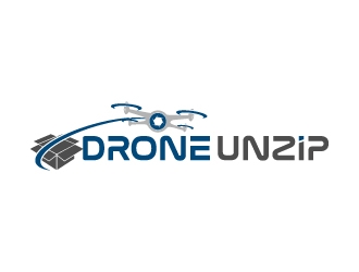 Drone Unzip logo design by jaize