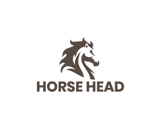 Horse Head logo design by tec343