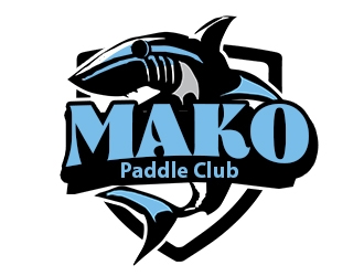 Mako Paddle Club logo design by bougalla005
