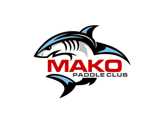 Mako Paddle Club logo design by blessings