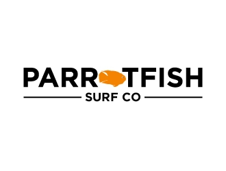 Parrotfish Surf Co logo design by cybil