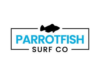 Parrotfish Surf Co logo design by akilis13