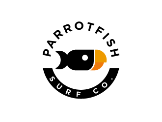 Parrotfish Surf Co logo design by torresace