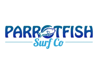 Parrotfish Surf Co logo design by jaize
