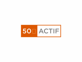 50➕ Actif logo design by Franky.