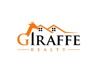 Giraffe Realty  logo design by dibyo