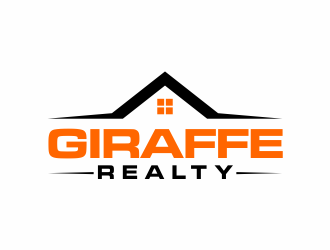 Giraffe Realty  logo design by afra_art