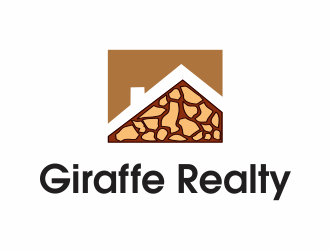 Giraffe Realty  logo design by up2date