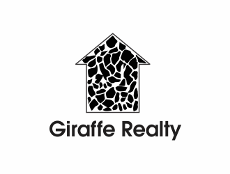 Giraffe Realty  logo design by up2date
