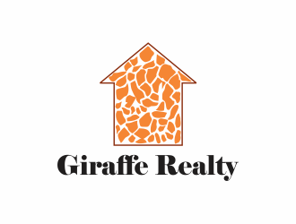 Giraffe Realty  logo design by up2date