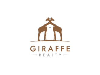 Giraffe Realty  logo design by PRN123