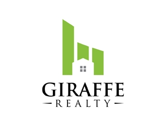 Giraffe Realty  logo design by neonlamp