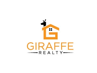 Giraffe Realty  logo design by maze