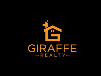 Giraffe Realty  logo design by maze