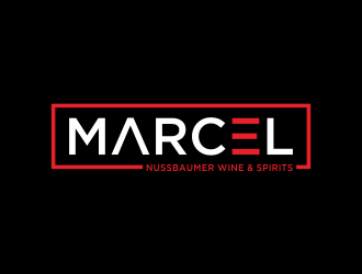 Marcel Nussbaumer Wine & Spirits logo design by afra_art