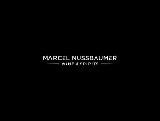 Marcel Nussbaumer Wine & Spirits logo design by Franky.