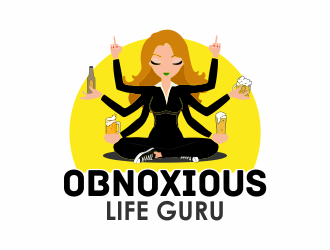 Obnoxious Life Guru logo design by mr_n