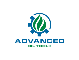 Advanced Oil Tools logo design by N3V4