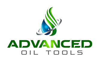 Advanced Oil Tools logo design by 3Dlogos