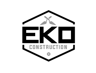 EKO construction logo design by SOLARFLARE