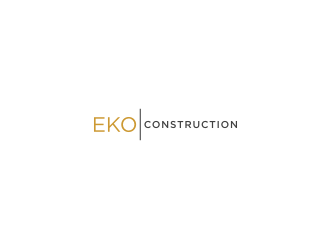 EKO construction logo design by bricton