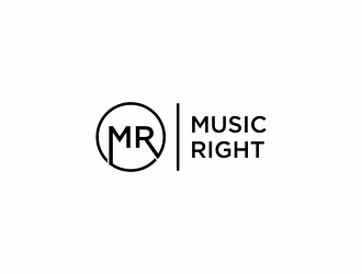 Music Right logo design by Franky.
