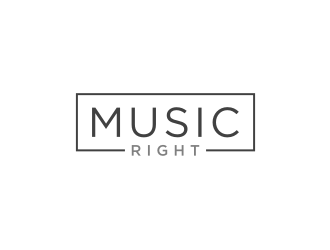 Music Right logo design by bricton