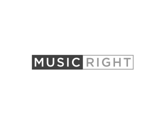 Music Right logo design by bricton