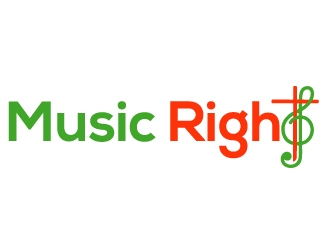 Music Right logo design by sunny070