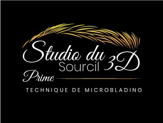 Studio du Sourcil 3D  logo design by CuteCreative