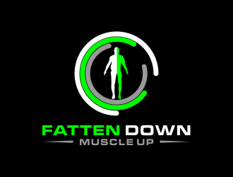Fatten Down Muscle Up logo design by done