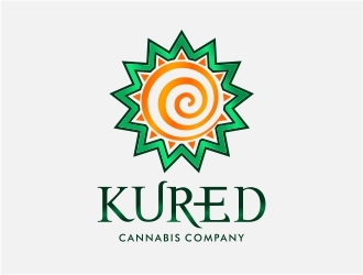 Kured Cannabis Company logo design by berewira