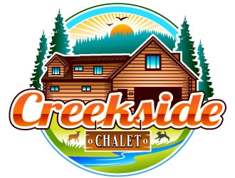 Creekside Chalet logo design by Suvendu