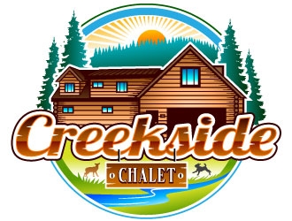 Creekside Chalet logo design by Suvendu