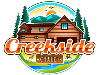Creekside Chalet logo design by Suvendu