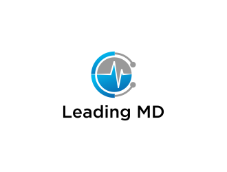 Leading MD  logo design by N3V4